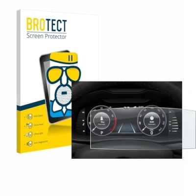 Abbildung von BROTECT Entspiegelungs Schutzglas für Skoda Virtual Cockpit 10.25&quot; Schutz Folie Panzerfolie Glas Matt [Extrem Kratzfest 9H, Anti Reflex]