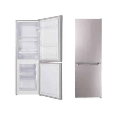 Abbildung von Respekta Stand Kühl Gefrier Kombination/109 L Kühlanteil /48 Gefrieranteil/mit regelbarem Thermostat und Eiswürfelbereiter / KG144SI 37 (H) 144 x (B) 47,4 (T) 49,5 cm 39 dB/Silber