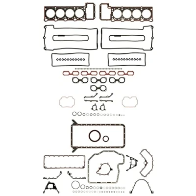 Abbildung von AJUSA 50147700 Dichtungsvollsatz, Motor mit Zylinderkopfdichtung, Ventilschaftabdichtung FIBERMAX BMW: 5 Limousine, 7, Touring