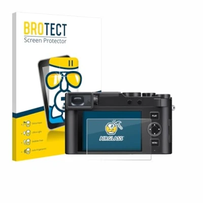 Abbildung von BROTECT Schutzglas für Leica D Lux 8 Schutzfolie Panzer Folie Glas [Extrem Kratzfest 9H, Anti Fingerprint, Ultra Transparent]