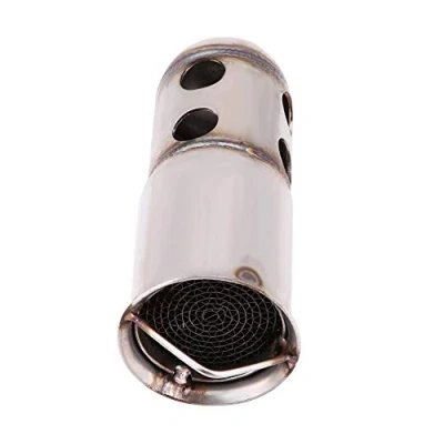 Abbildung von Broco DB Killer Auspuff 51 mm Motorrad Universal Rohr Schalldämpfer Noise Eliminator Stil 1