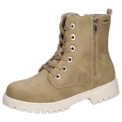 Abbildung von LICO Trend EVE Schnürstiefelette für Kinder, Größe: 34, Beige Schuhe