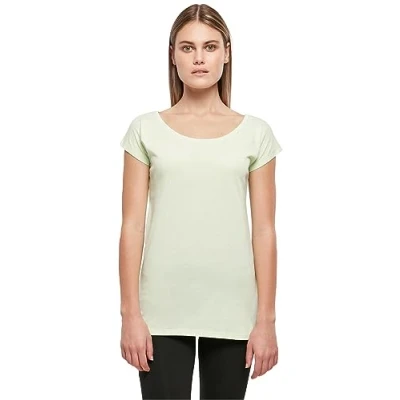 Abbildung von Build Your Brand Damen BB013 Ladies Wide Neck Tee T Shirt, lightmint, XL