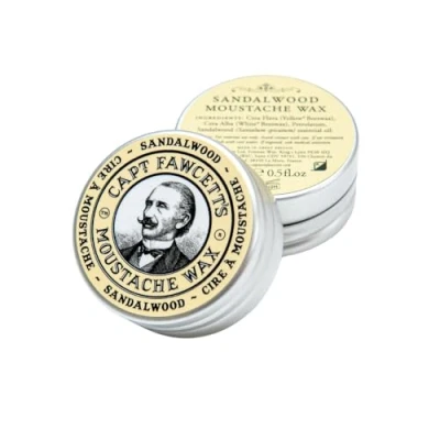 Abbildung von Captain Fawcett 15 ml Sandelholz Schnurrbartwachs
