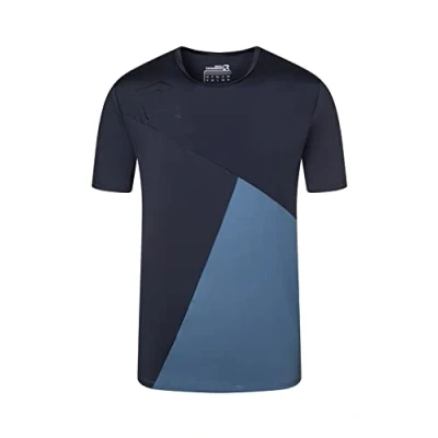 Abbildung von Rock Experience REMT02091 Drum SS T Shirt Unisex 1330 Blue Nights+1344 China Blue+1330 Nights L