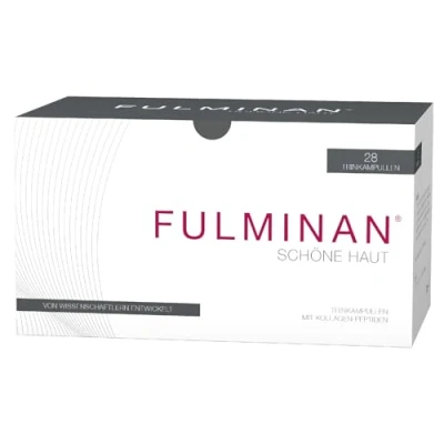 Abbildung von FULMINAN Der Kollagen Drink für schöne Haut mit Verisol Kollagen, Vitaminen &amp; Mineralstoffen strahlende und elastische 28 x 25 ml Trinkampullen