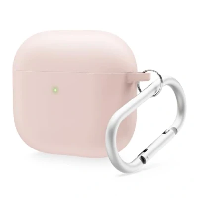 Abbildung von elago Liquid Hybrid Hülle Kompatibel mit AirPods 4. Generation 4 Hüllenschutz, Dreifachschutz, Schlüsselanhänger Inbegriffen, Drahtloses Laden, Stoßfest