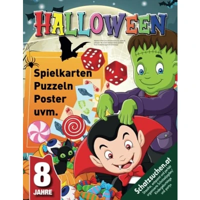 Abbildung von Halloween Schatzsuche ab 8 Jahre: Gruselig, spannend, aufregend Wer hat den Schatz gestohlen? Kreativ &amp; abwechslungsreiche Schnitzeljagd (Bravo Schatzsuche)
