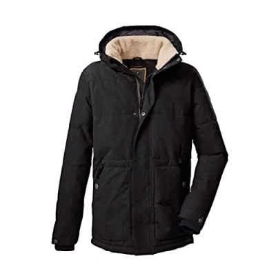 Abbildung von G.I.G.A. DX (GIGEQ Herren Casual Funktionsjacke in Daunenoptik mit abzippbarer Kapuze GW 44 MN QLTD JCKT, schwarz, S, 38543 000
