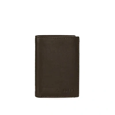 Abbildung von Adept Alan Vertikale Geldbörse mit Braun 8,5 x 11,5 1 cm Leder, braun,