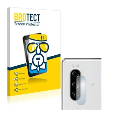 Abbildung von BROTECT Schutzglas für Sony Xperia 5 (NUR Kameraschutz) Schutzfolie Panzer Folie Glas [Extrem Kratzfest 9H, Anti Fingerprint, Ultra Transparent]