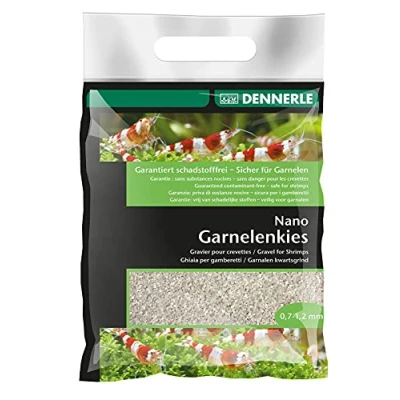 Abbildung von Dennerle Aquarienkies Nano Garnelenkies Sunda weiß 2 kg