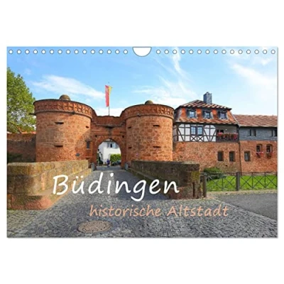Abbildung von Büdingen historische Stadt (Wandkalender 2025 DIN A4 quer), CALVENDO Monatskalender
