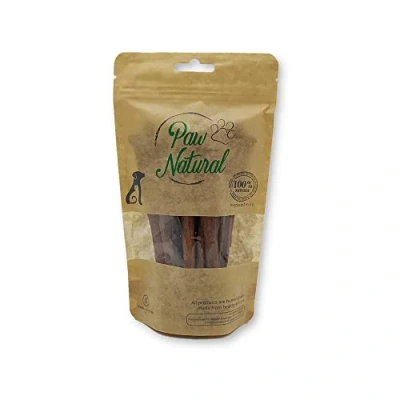 Abbildung von Paw Natural Hunde Leckerlis 150g Ente Sticks 100% Gluten &amp; getreidefrei aus frischem Fleisch gesunder Tiere