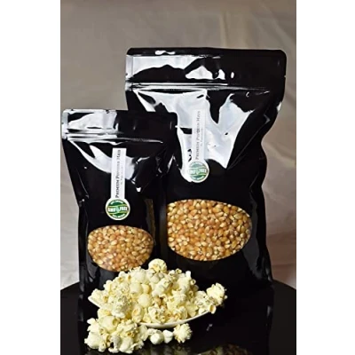 Abbildung von Premium Popcorn Kinopopcorn frische Beutel XL 1:46 Popvolumen (1 Kg Mais)