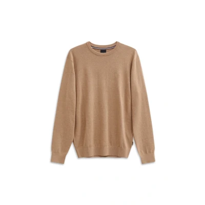 Abbildung von bugatti Rundhals Strickpullover, Herren, Größe: 3XL, Beige