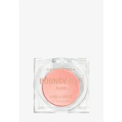 Abbildung von Revolution Bouncy Blur Blush, Make up für Wangen &amp; Lippen, aufbaubare Formel mit Weichzeichner Effekt, Pfirsichrosa wie eine Wolke, vegan und tierversuchsfrei