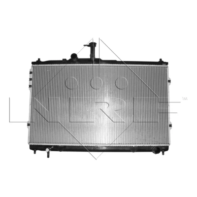 Abbildung von NRF 58419 Kühler, Motorkühlung Aluminium 778 435 26 Kühlrippen gelötet HYUNDAI: H 1 Travel