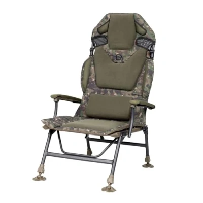 Abbildung von Trakker Levelite Longback Chair Camo Karpfenstuhl