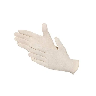 Abbildung von Jah 826 Baumwollhandschuh 12 Paar oekotex leicht, Natur, Gr. 10,