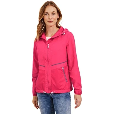 Abbildung von Cecil MIT Kapuze Windbreaker, Damen, Größe: Small, Pink
