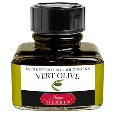 Abbildung von J.Herbin 13036T Tinte für Füller, 30 ml, olivgrün