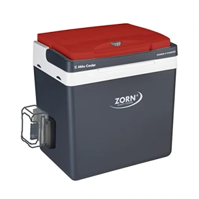 Abbildung von ZORN 26L elektrische Kühlbox 12/230V + 18V wiederaufladbare Batterie