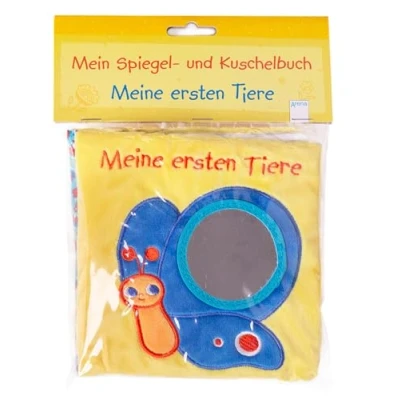 Abbildung von Mein Spiegel und Kuschelbuch. Meine ersten Tiere: Stoffbuch mit Knisterseiten ab 6 Monate