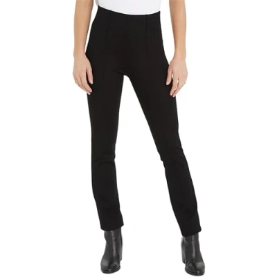 Abbildung von Tommy Hilfiger Elevated SLIM Stoffhose, Damen, Größe: 38, Black