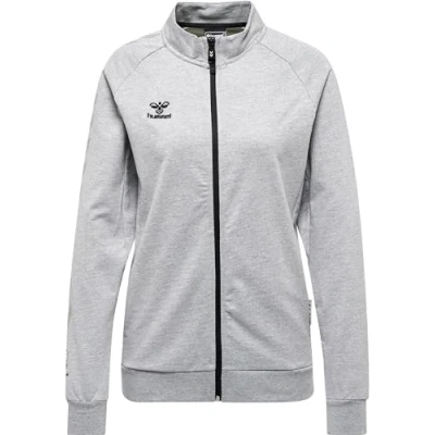 Abbildung von Hummel MOVE GRID Trainingsjacke, Damen, Größe: XXL, Grey melange