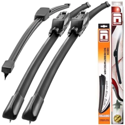 Abbildung von Recambo SCHEIBENWISCHER VORNE + HINTEN kompatibel für VW GOLF PLUS, TYP 5M BJ 2004 2008 (3er Set: 700mm / 325mm)