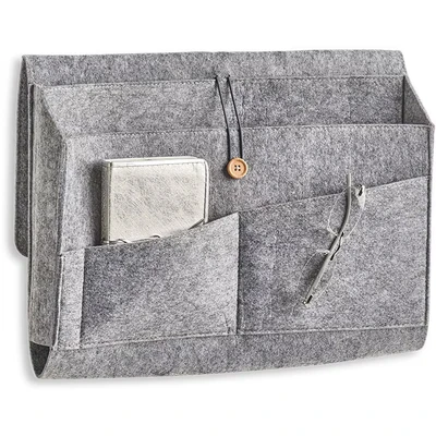 Abbildung von Zeller Present Aufbewahrungstasche &quot;Couch Organizer, Filz, grau&quot;, (1 tlg.)