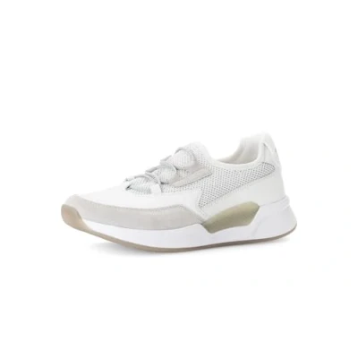 Abbildung von Rollingsoft Sneaker LOW low, Damen, Größe: 39, Weiss silber Schuhe
