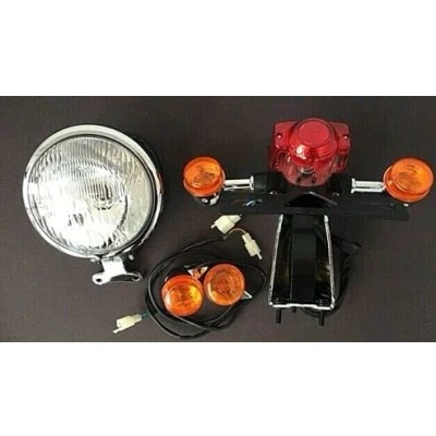 Abbildung von Casabike Komplette Beleuchtung Retro Roller Motorroller ZNEN NOVA RAZORY BENZHOU