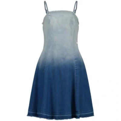 Abbildung von Vingino PIPA Jeanskleid für Kinder, Größe: 140, Mid blue wash