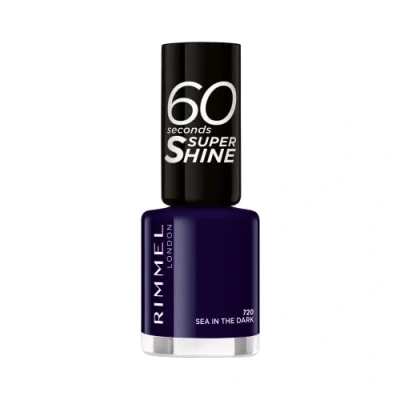 Abbildung von Rimmel 60 Seconds Super Shine Nagellack 720 Sea In The Dark