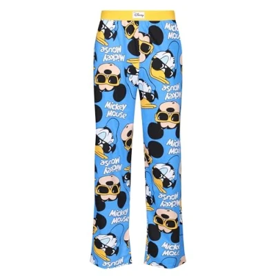 Abbildung von Recovered Loungepant Disney Mickey and Donald Sunglasses Blue XL