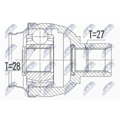 Abbildung von Antriebswelle NTY NPW ME 115