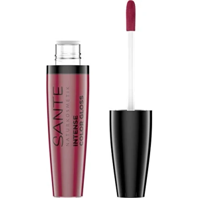 Abbildung von Sante Naturkosmetik Intense Color Gloss 05 Pinkish Hibiscus, Lipgloss Effekt, Intensive Farbpigmentierung, Mit Bio Sheabutter, Feuchtigkeitsspendend, 9ml
