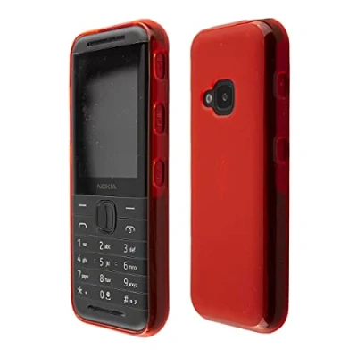 Abbildung von caseroxx TPU Hülle kompatibel mit Nokia 5310 (2020), Handy Tasche (TPU in rot)