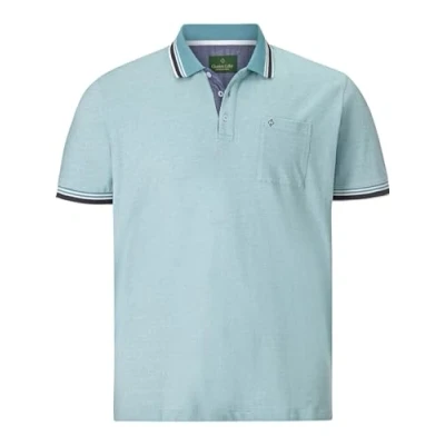 Abbildung von Charles Colby EARL Landon Poloshirt, Herren, Größe: Large, Türkis