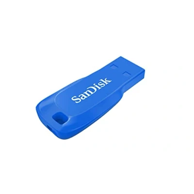 Abbildung von SanDisk SDCZ50C 064G B35BE 64 GB Cruzer Blade USB 2.0 Flash Drive Electric Blue