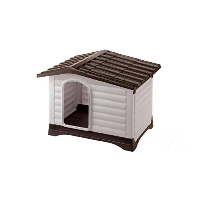 Abbildung von Ferplast Dogvilla Grau&amp;Braun Hundehtte 73x59x53 cm...