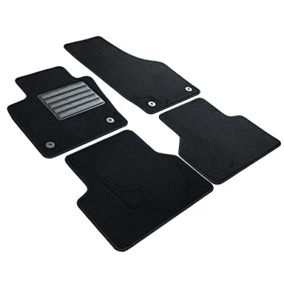 Abbildung von MDM SP 241 Fußmatten Velours Autoteppich passend für Audi Q3 I (8U) 08.2011&gt;06.2018, black