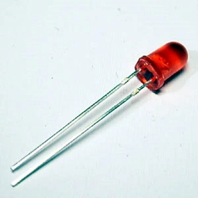 Abbildung von PEREL L 7113SRD D Standard LED Lampe, 5 mm, Rot Diffus 143729