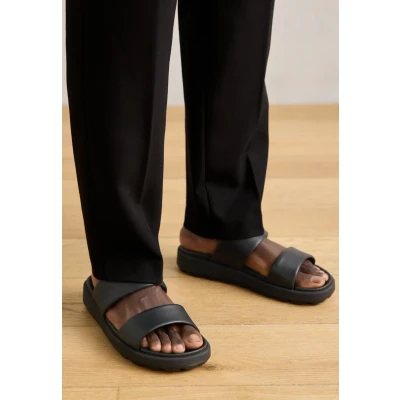 Abbildung von Geox Spherica Pantolette flach, Herren, Größe: 42, Black Schuhe