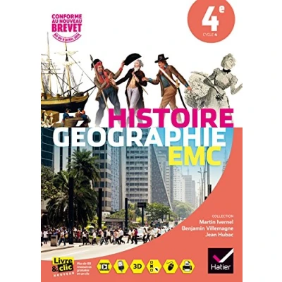 Abbildung von Histoire Géographie Enseignement Moral et Civique 4e éd. 2016 Manuel de l&#039;élève