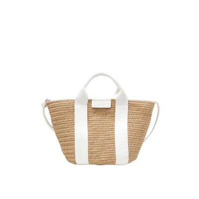Abbildung von Marc O&#039;Polo Small Handtasche, Damen, Größe: One Size, White cotton
