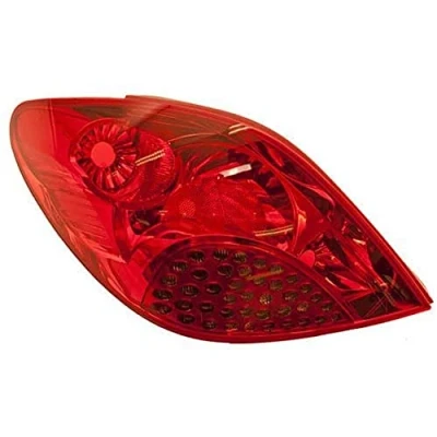 Abbildung von PRASCO PG3204154 Rückleuchte links PY21W, R5W ohne Lampenträger, Glühlampe PEUGEOT: 207 Schrägheck, CC