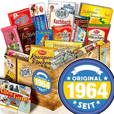Abbildung von Original seit 1964 / Ostpaket DDR Schokolade/Frau Geburtstag Geschenke 60.